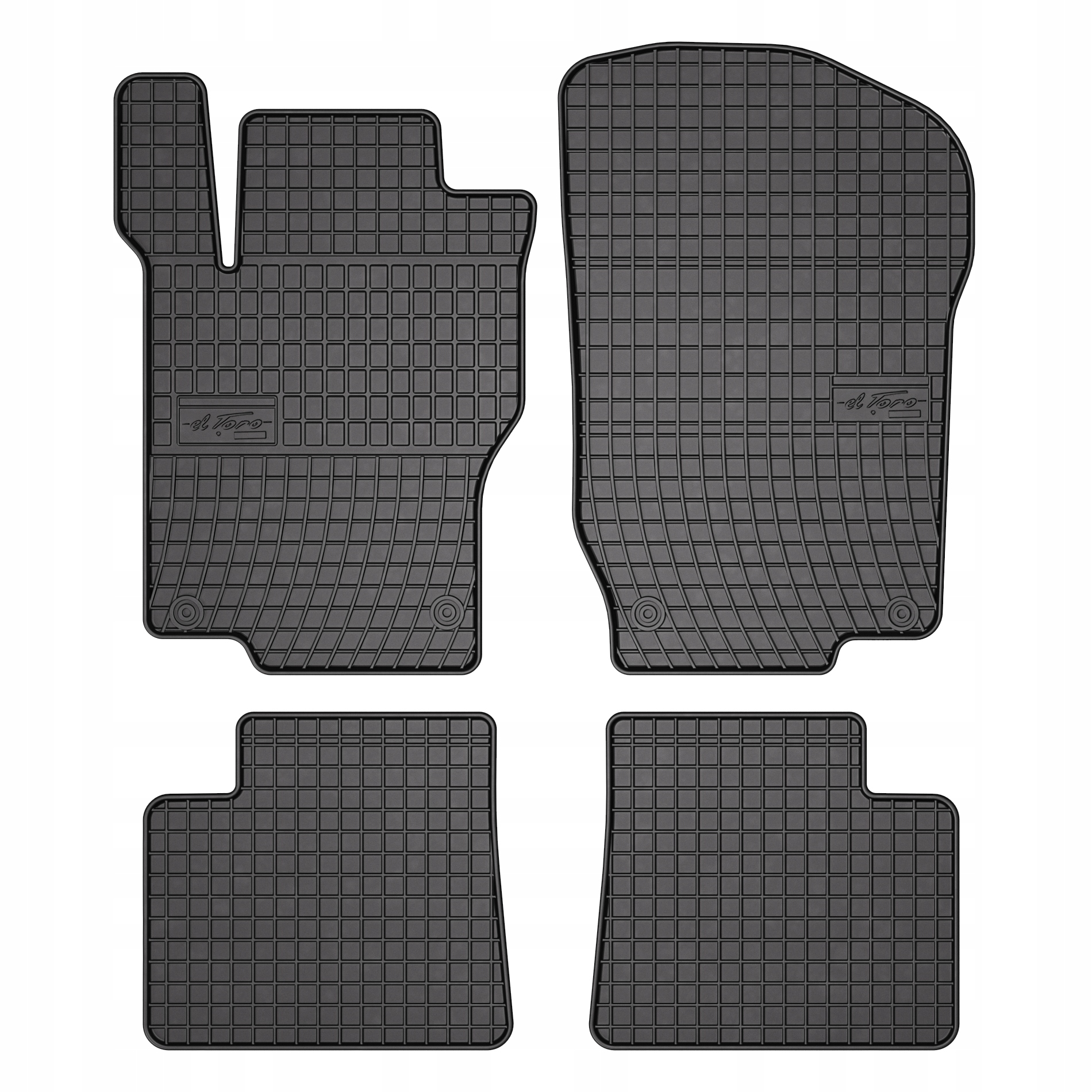 

Dywaniki gumowe ElToro do Mercedes ML W164 2005-11