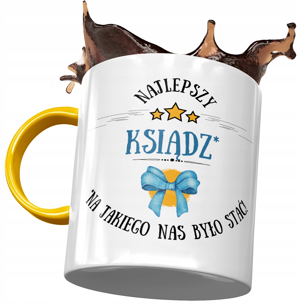 

Kubek Żółty Dla Księdza Najlepszy Ksiądz
