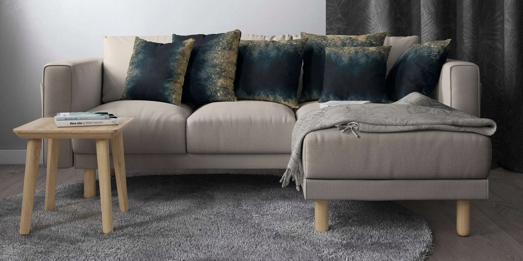 POSZEWKA NA PODUSZKĘ DEKORACYJNA 45x45 JASIEK 119 Długość 45 cm