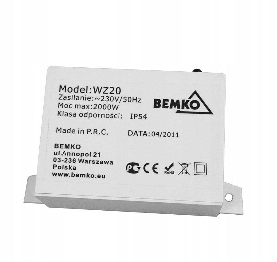 

Czujnik Zmierzchu Zmierzchowy Automat Do Led 2000W