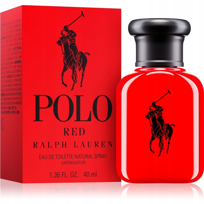 Ralph Lauren Polo Red Edt 40ML Toaletní voda pro muže