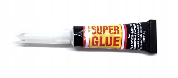 

Klej Mocny Glue Plastik Metal Drewno Skóra