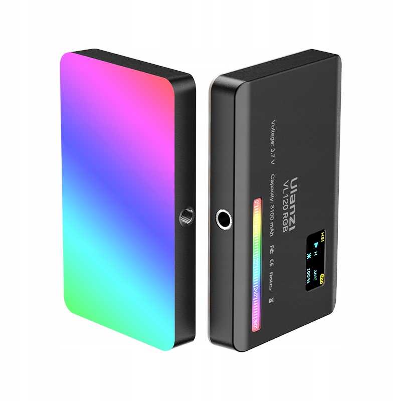

Lampa Diodowa Led 120 Rgb Ulanzi do Telefonu Vlog