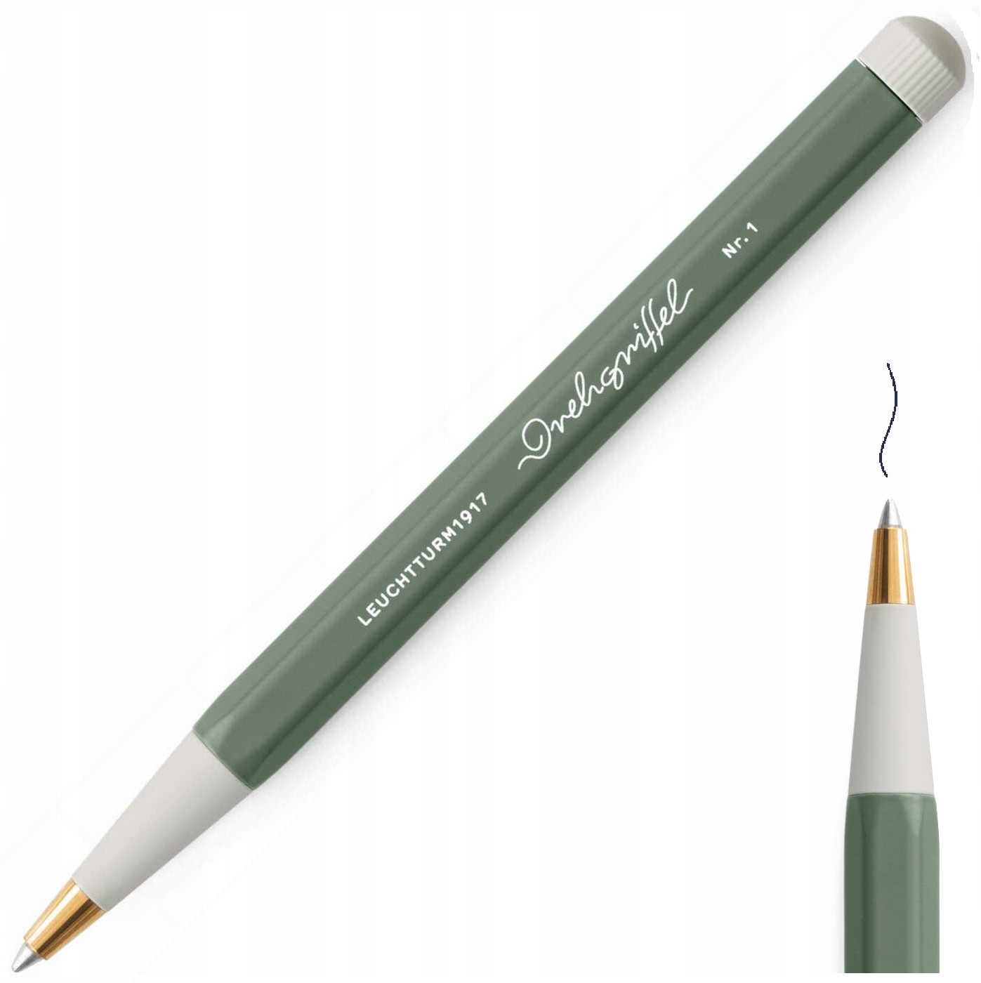 LEUCHTTURM1917 Długopis obrotowy twist na wkłady Drehgriffel Olive