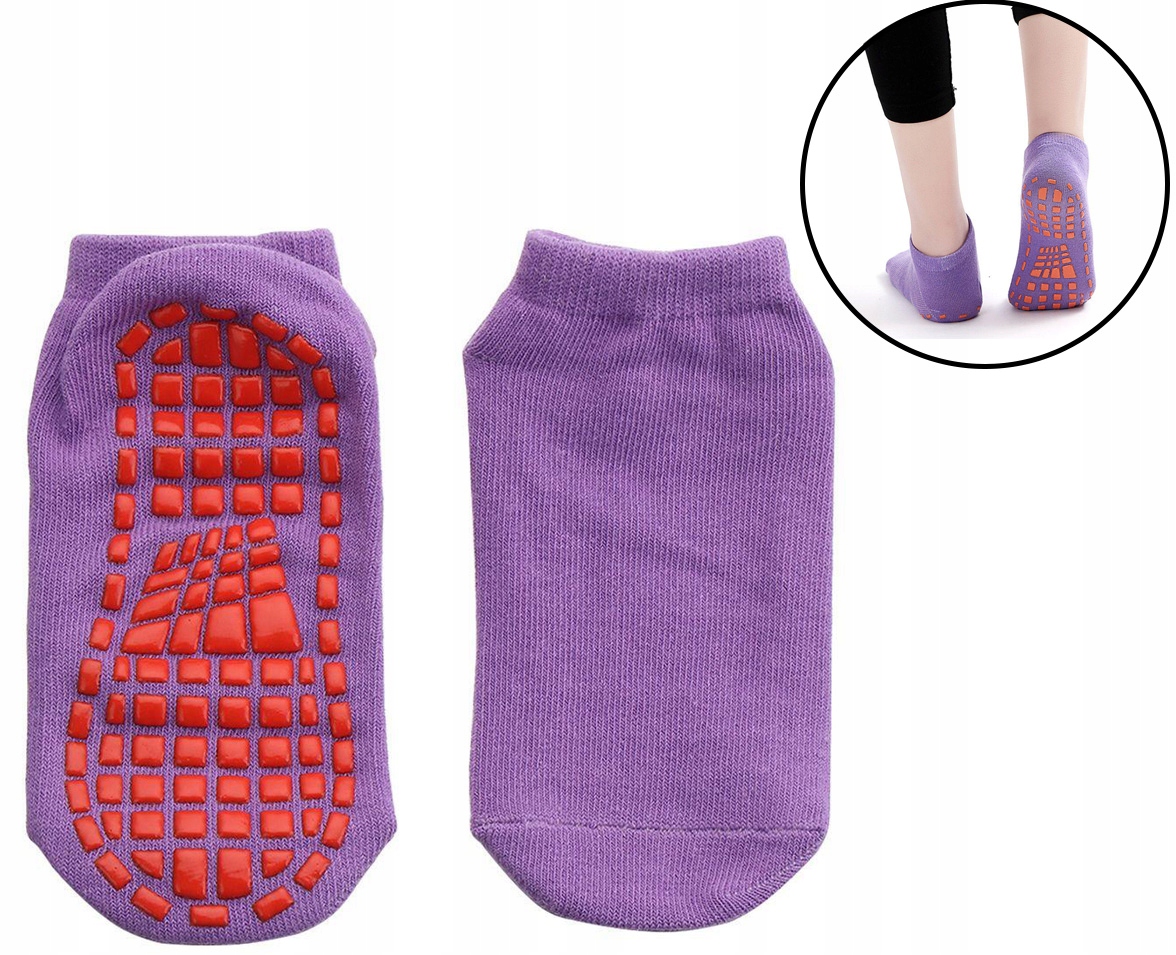 

Skarpetki antypoślizgowe trampoliny zabaw