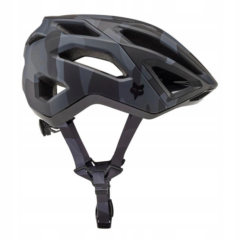 Cyklistická přilba Fox Crossframe Pro Black Camo černá šedá