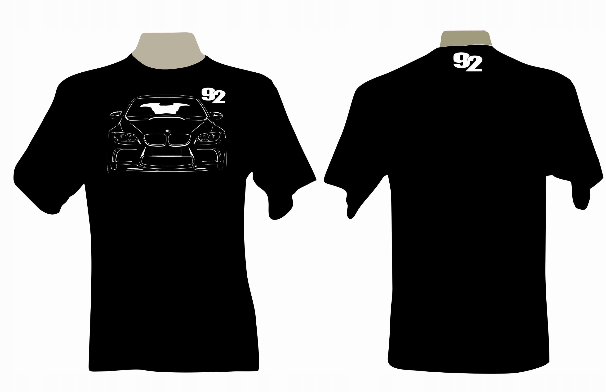 KOSZULKA T-shirt z nadrukiem dla fana BMW E92 Numer katalogowy producenta 7523232