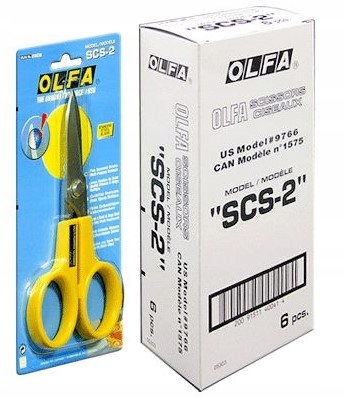 Olfa Nożyczki Japońskie SCS-2 ORYGINALNE najlepsze Rodzaj nóż