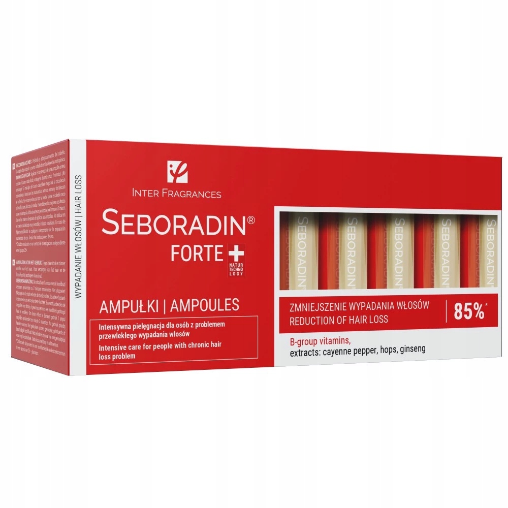 Seboradin FORTE Ampułki 14x5,5ml