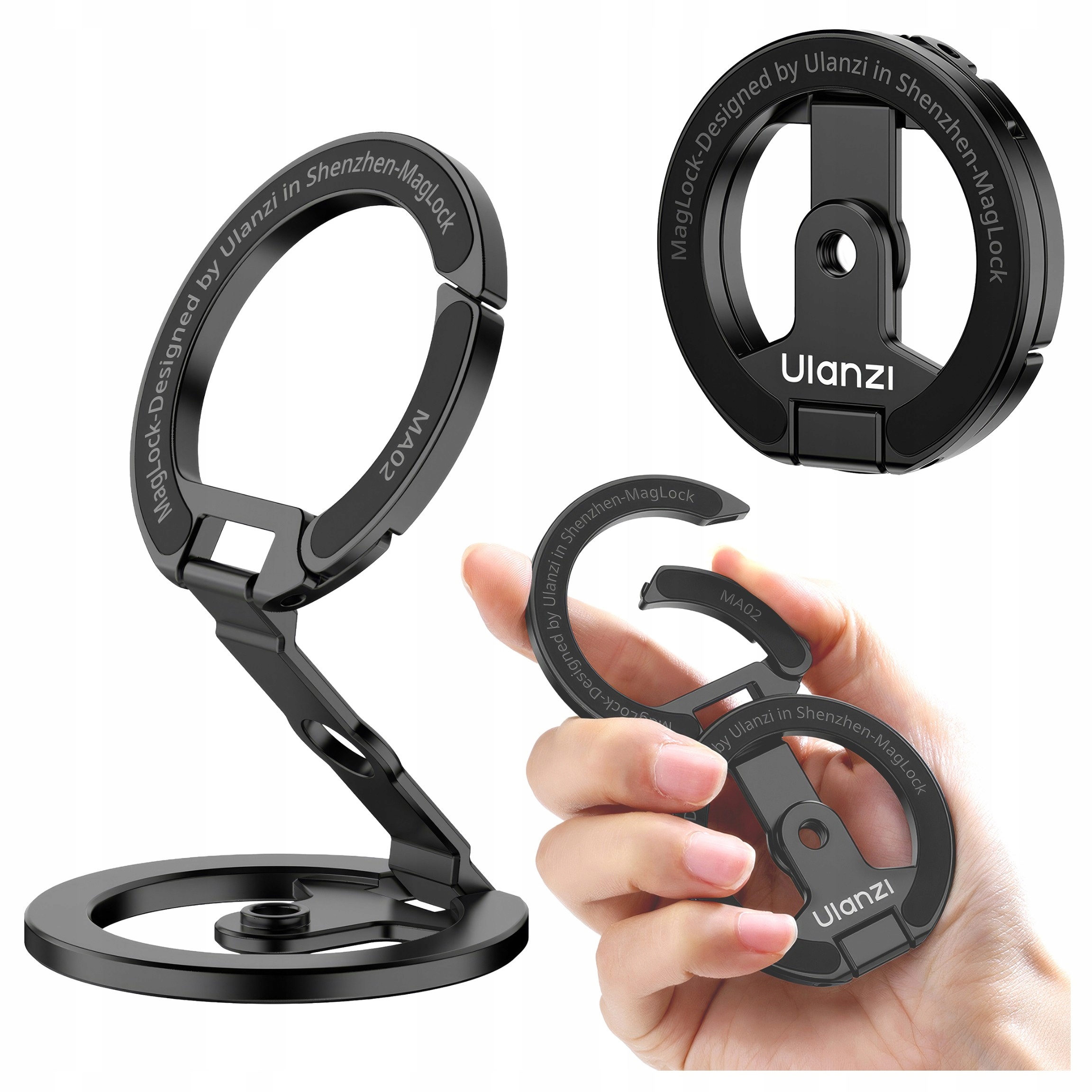 Magnetyczny Uchwyt Statywowy Ulanzi MA02 do smartfona MagSafe 1/4 cala