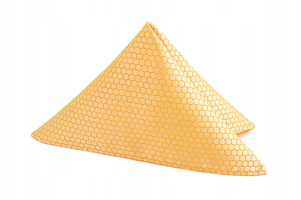 POSZETKA CHUSTKA DO MARYNARKI ŻÓŁTA PLASTER MIODU Marka Tissino