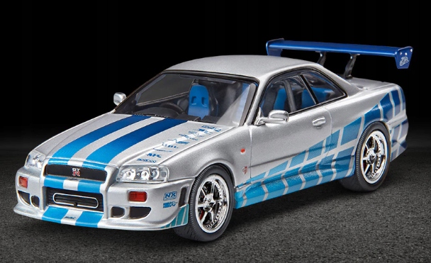 Kolekcja Szybcy i wściekli nr.2 Nissan Skyline GT-R (R34) Tematyka samochody