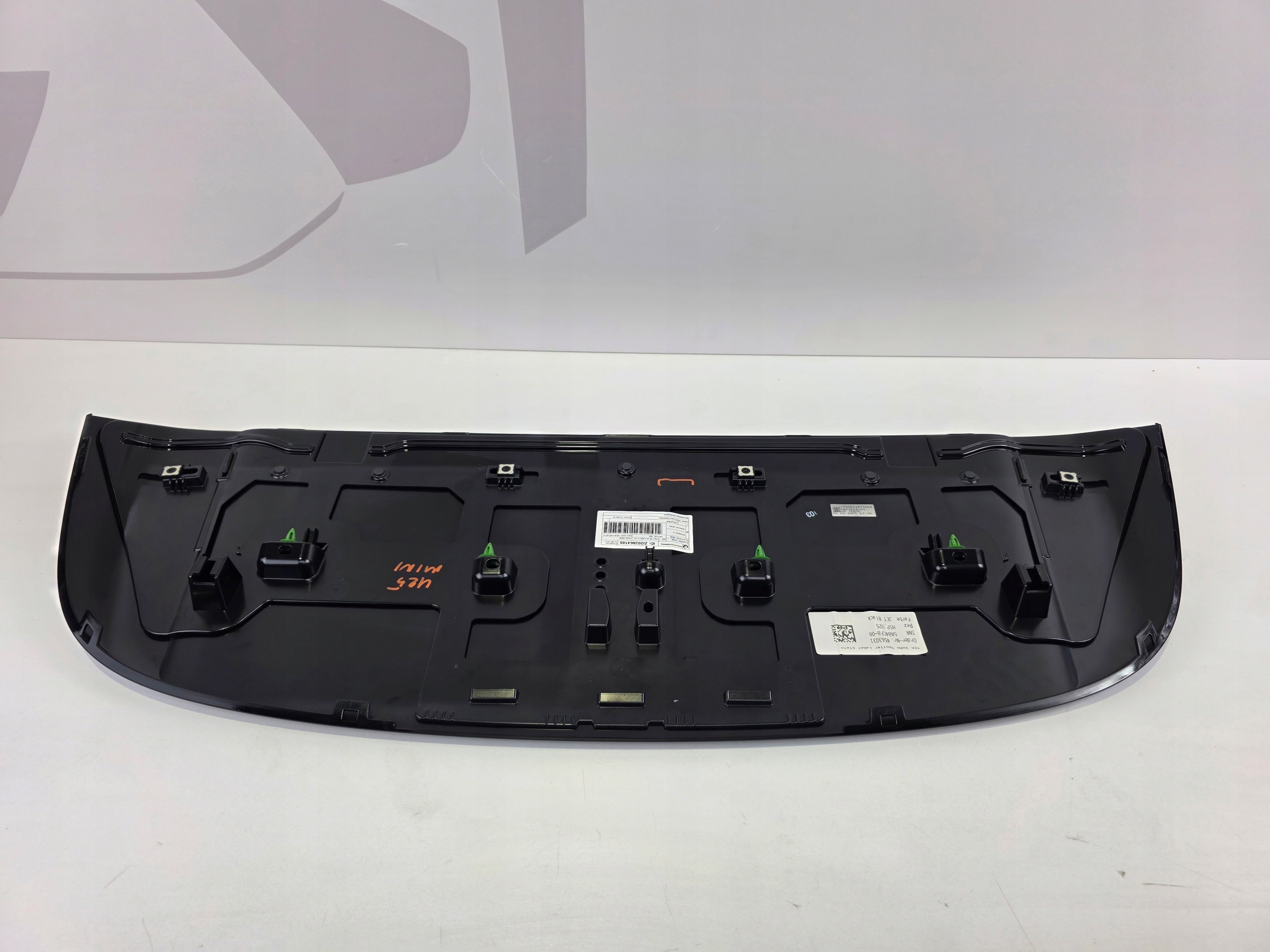 spoiler LOTKA bonnet MINI U25 5A0DF06 668 SCHWARZ II