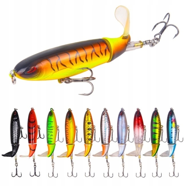 

Whopper Plopper -przynęta wędkarska Wobler Nowy!!!