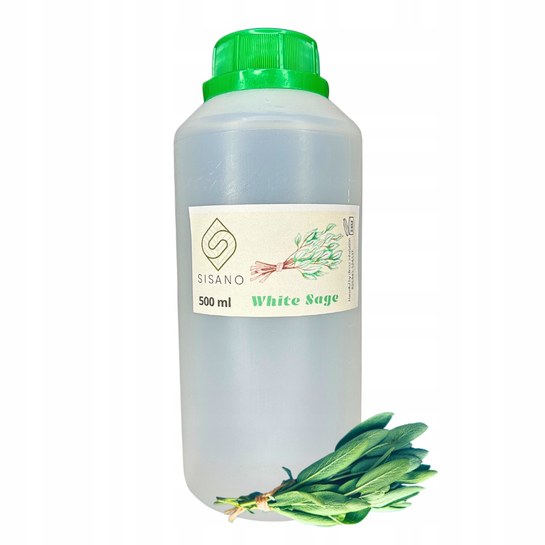 Vůně do sójových svíček vosk Bílá Šalvěj 500 ml