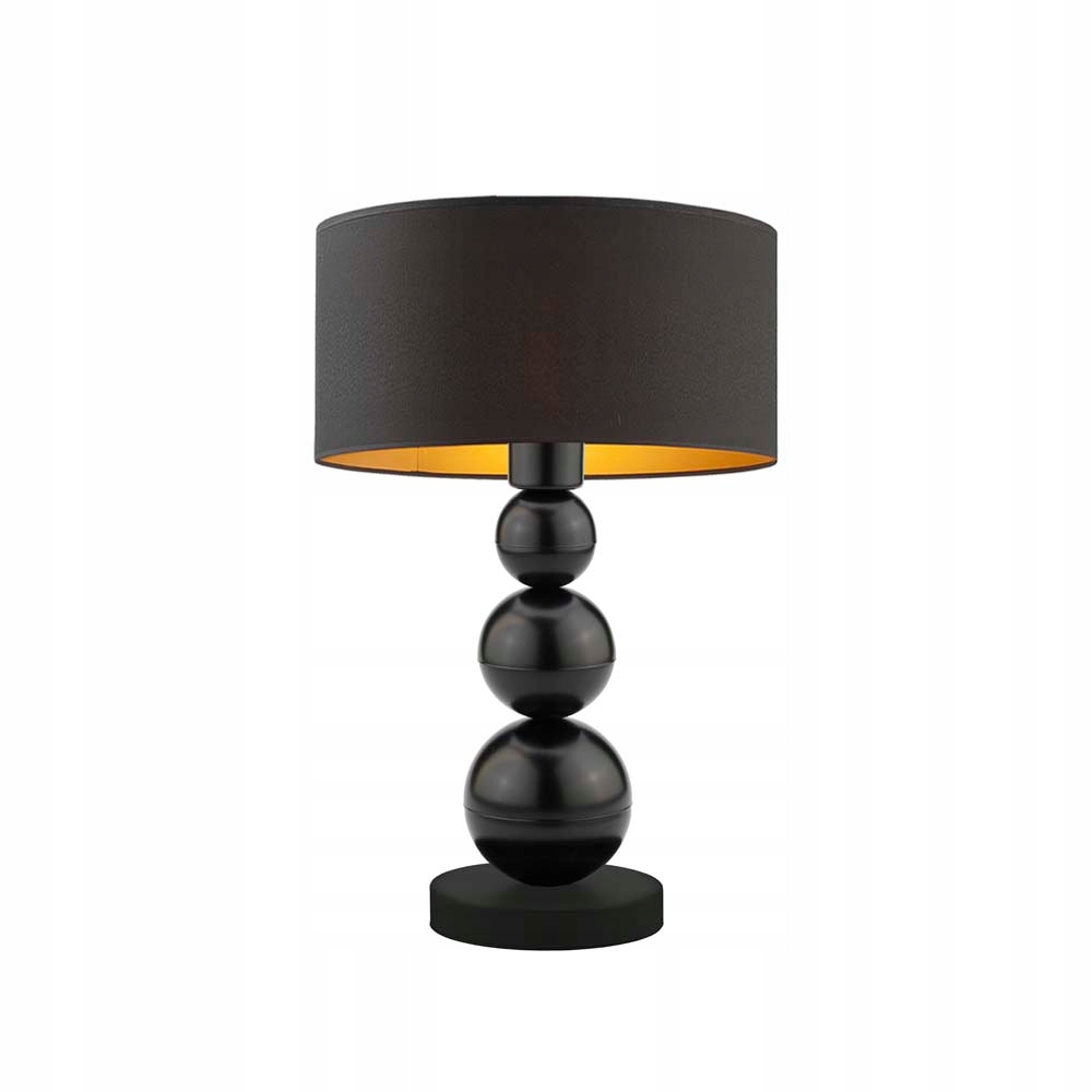 Lampka stołowa z abażurem HONOLULU GOLD lampa LED Długość/wysokość 41 cm