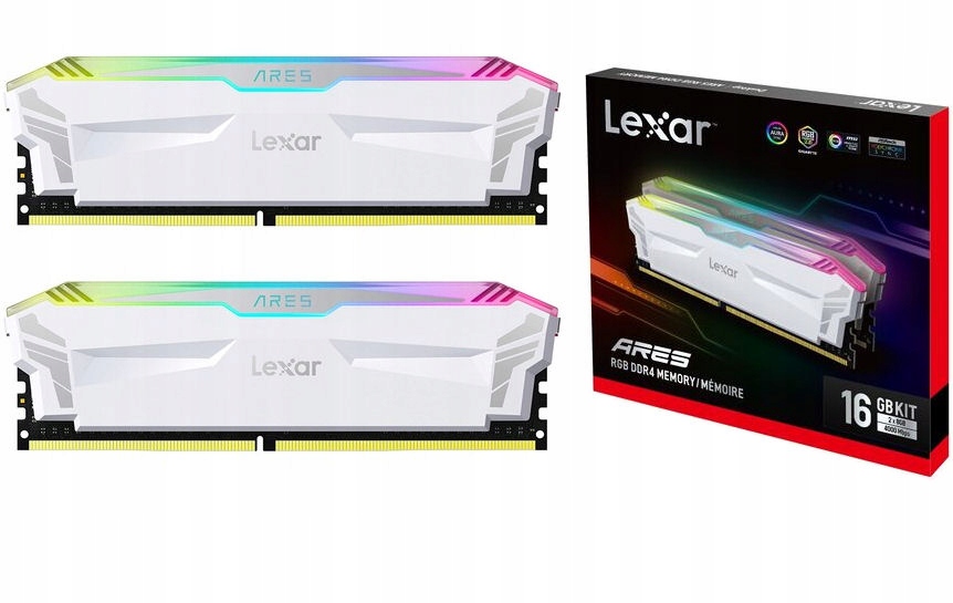 Pamięć Ram DDR4 Lexar Ares Rgb 16 Gb (2 x 8GB) 4000 MHz