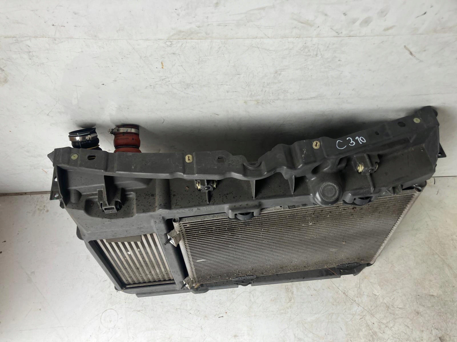 support panel for radiators radiator intercooler CITROEN C3 III 1.2 THP 9803900780