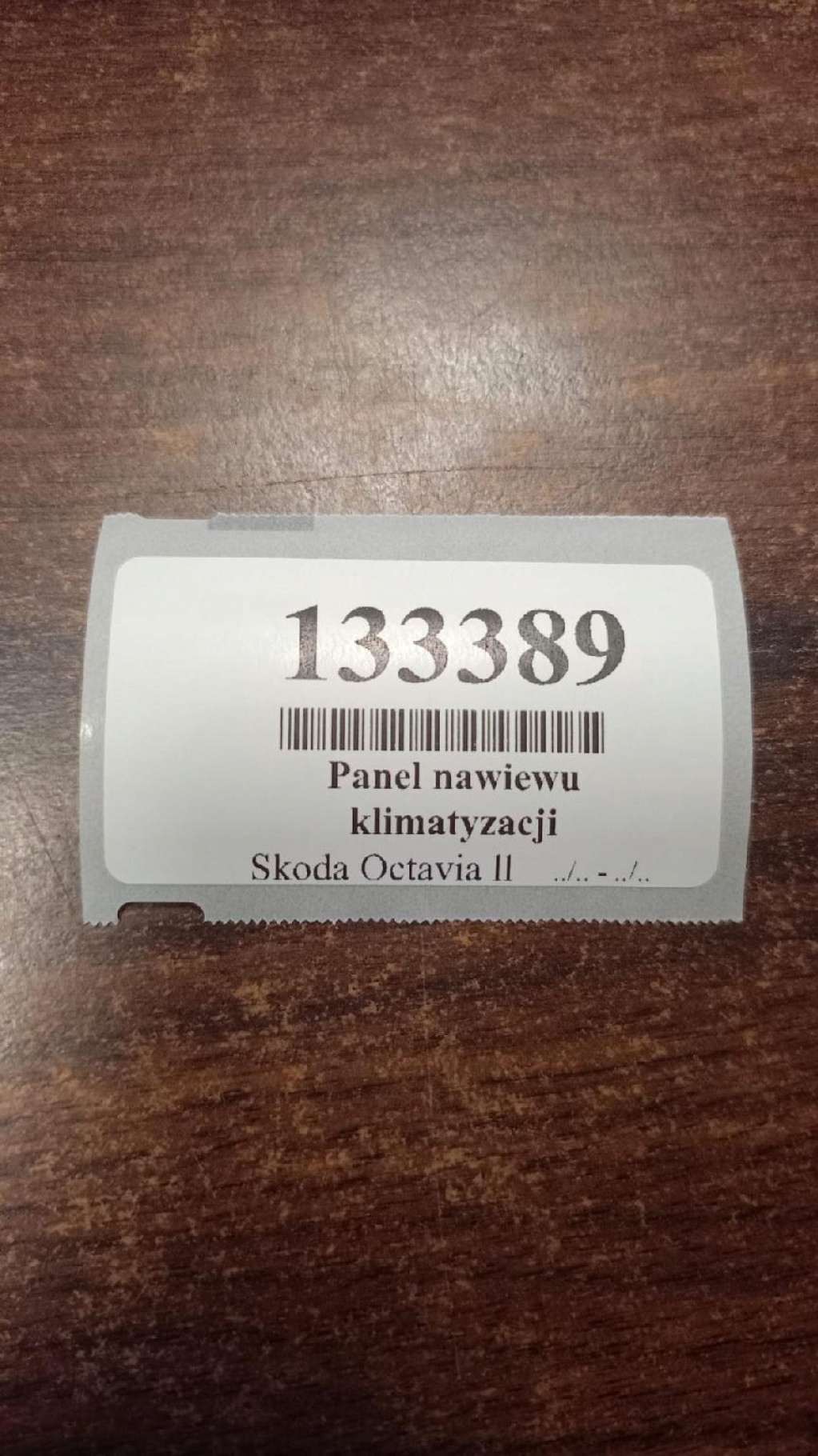 SKODA OCTAVIA II PANEL klími klimatizaci 8P1819045