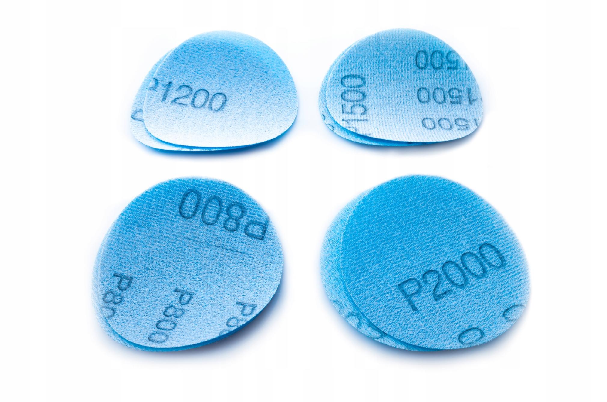 Krążki Ścierne do Renowacji Regeneracji Reflektorów Lamp 8szt. e-lakiernik Producent E-Lakiernik