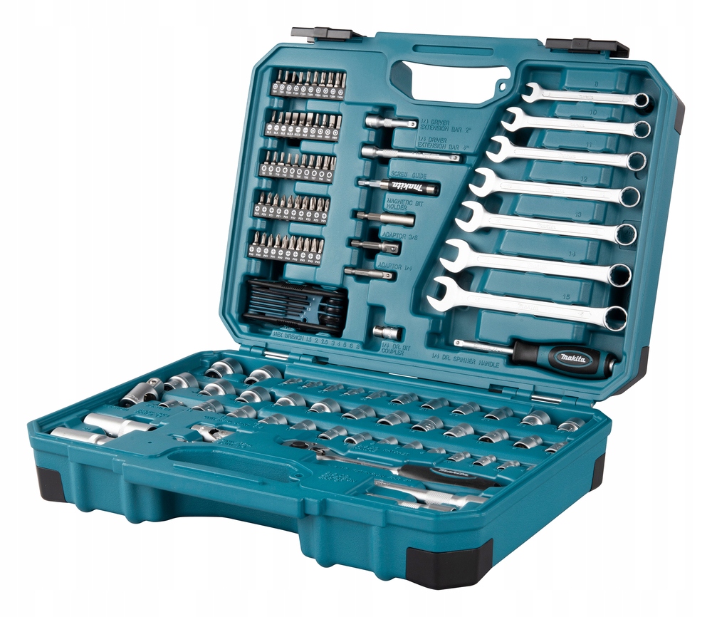 

Makita zestaw narzędzi ręcznych 120szt. E-06616