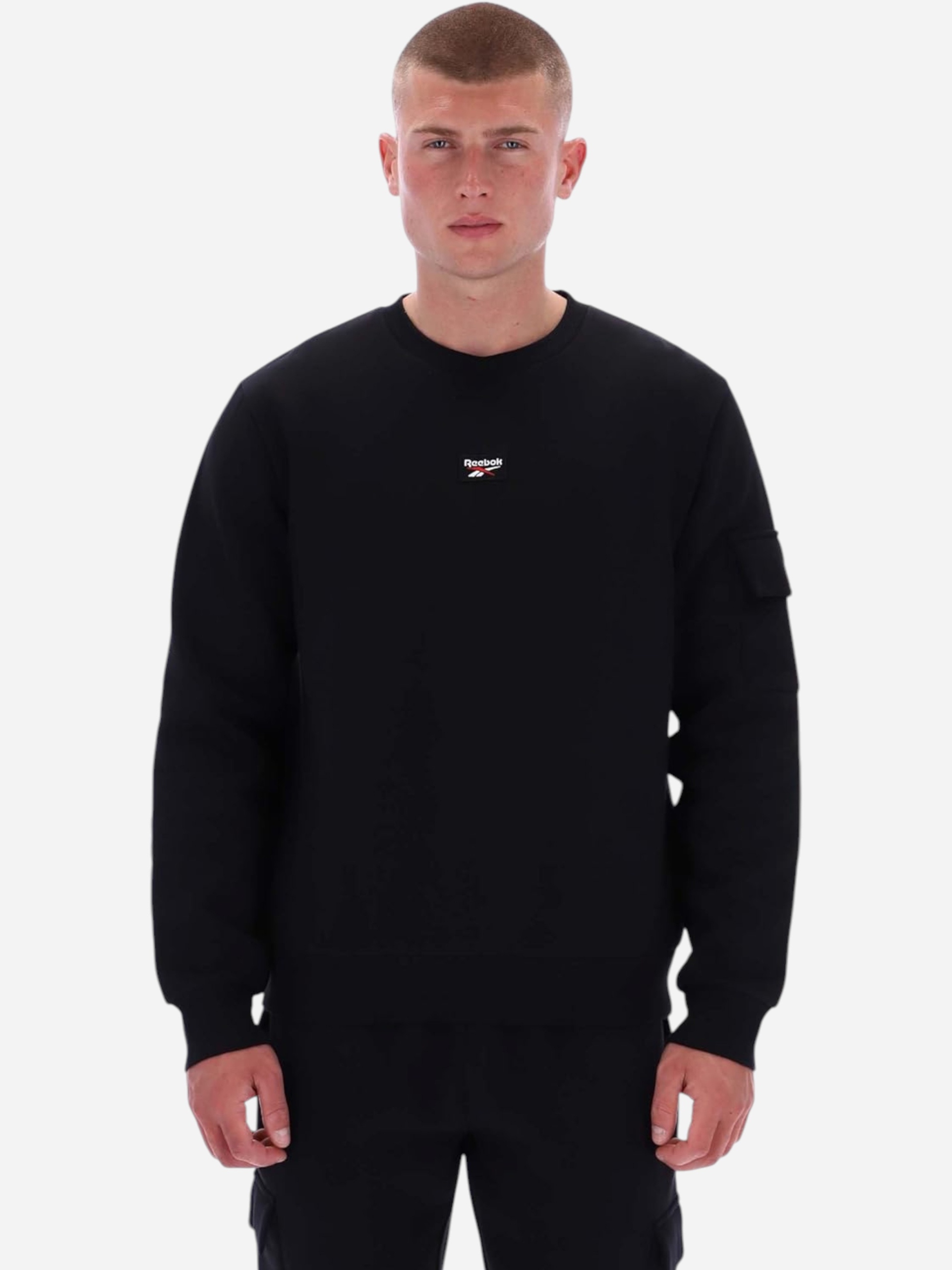 Bluza bez kaptura męska Reebok Peter Cargo Pocket Crewneck 100240684