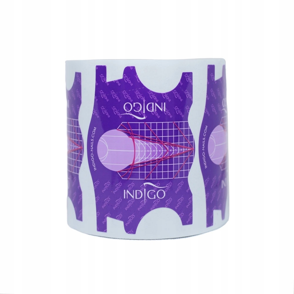

Indigo formy do przedłużania paznokci szablony 100