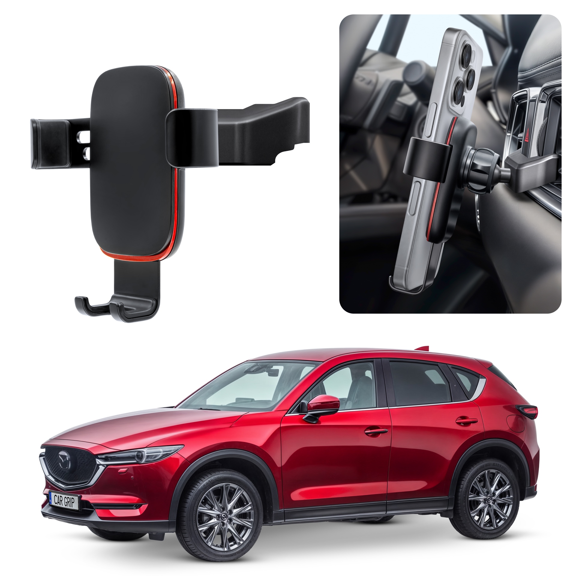 Uchwyt Grawitacyjny Premium dedykowany do Mazda CX-5 II 2
