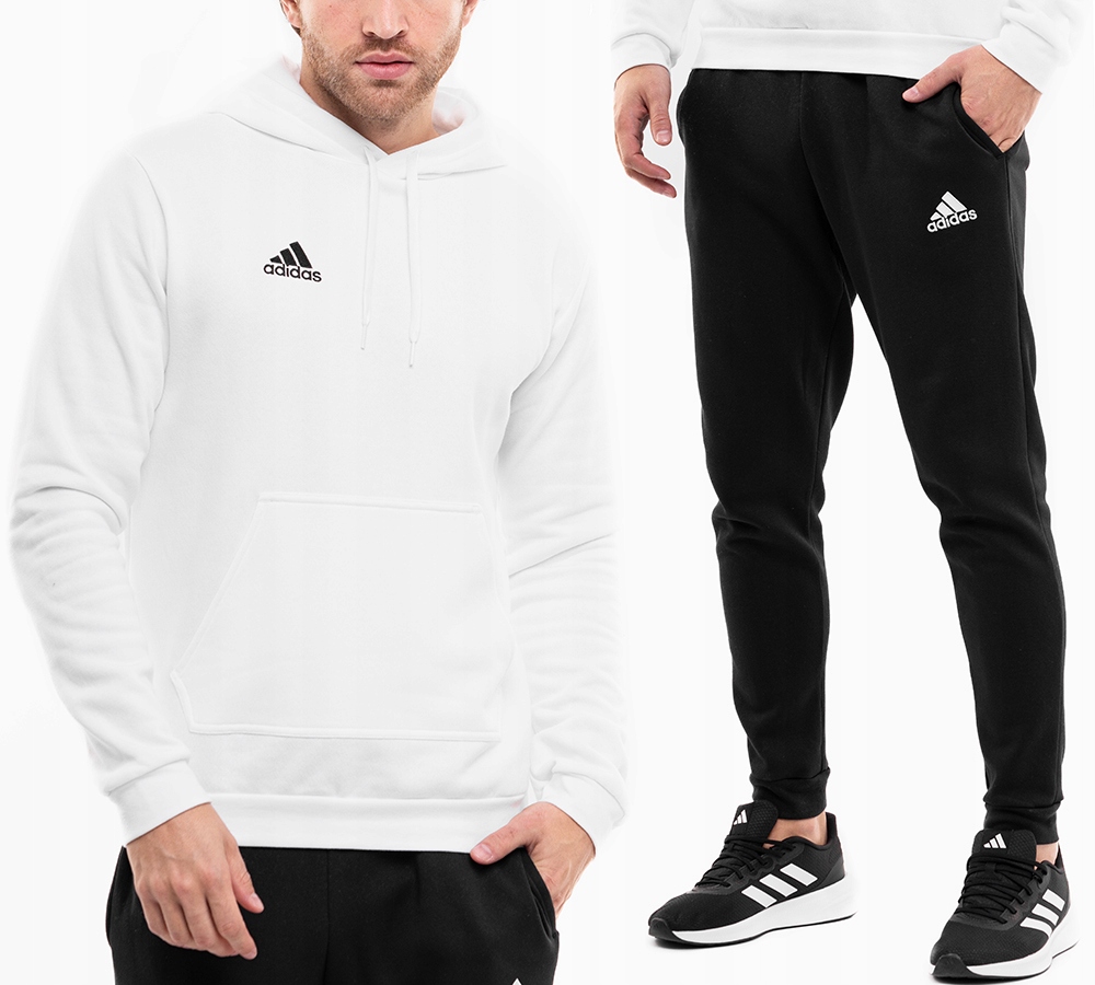 Teplákovka Pánský komplet adidas Entrada 22 Sportovní Mikina Kalhoty Kapuce vel.S