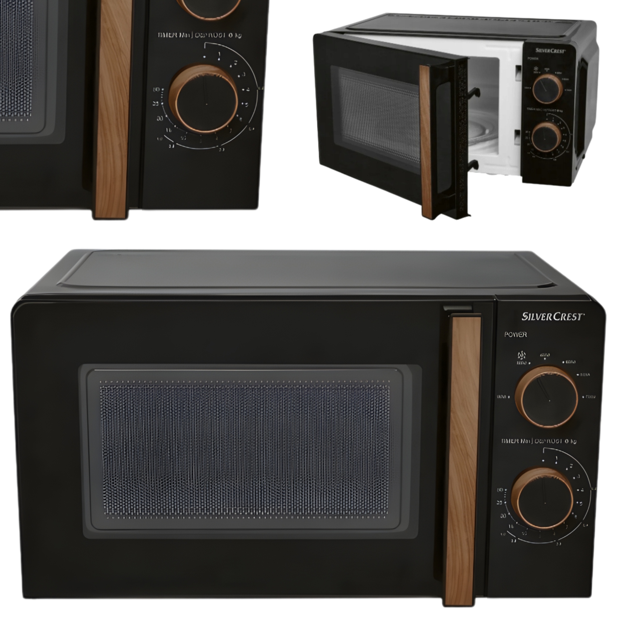 Kuchenka mikrofalowa wolnostojąca SilverCrest Smwh 700 B2 czarna