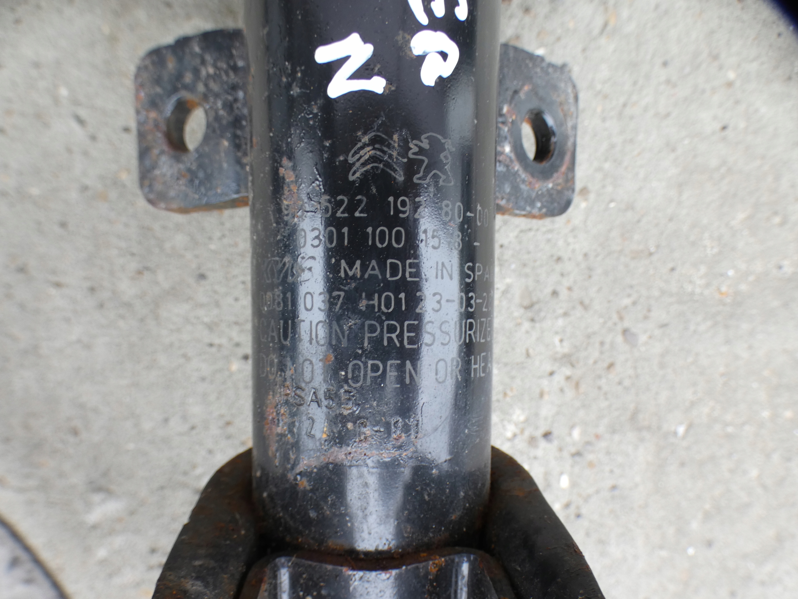 PEUGEOT RIFTER shock absorber front left right 9852219280
