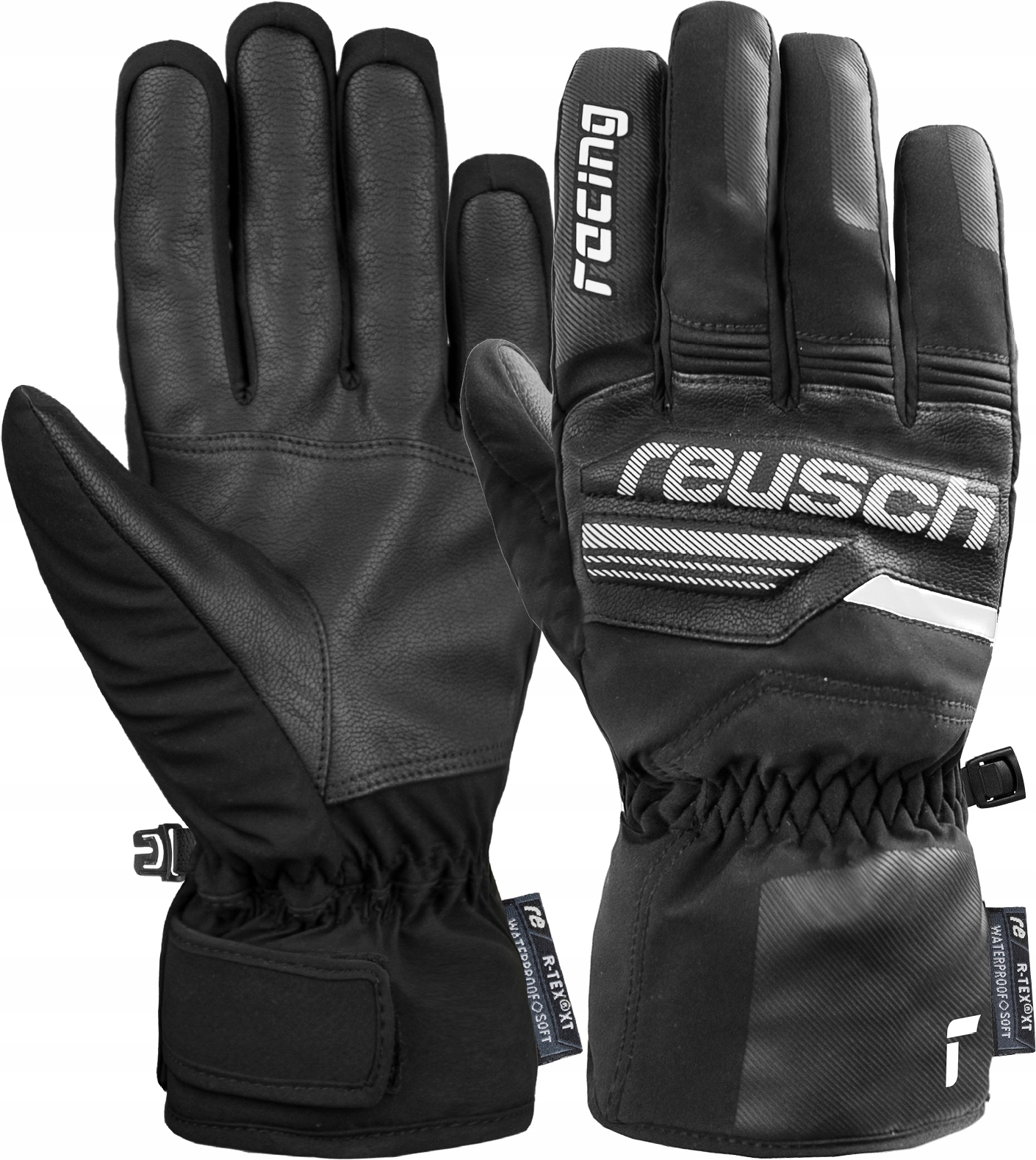 Rękawice Narciarskie Reusch Ski Race VC R-tex Xt r. 8 M blk/wht