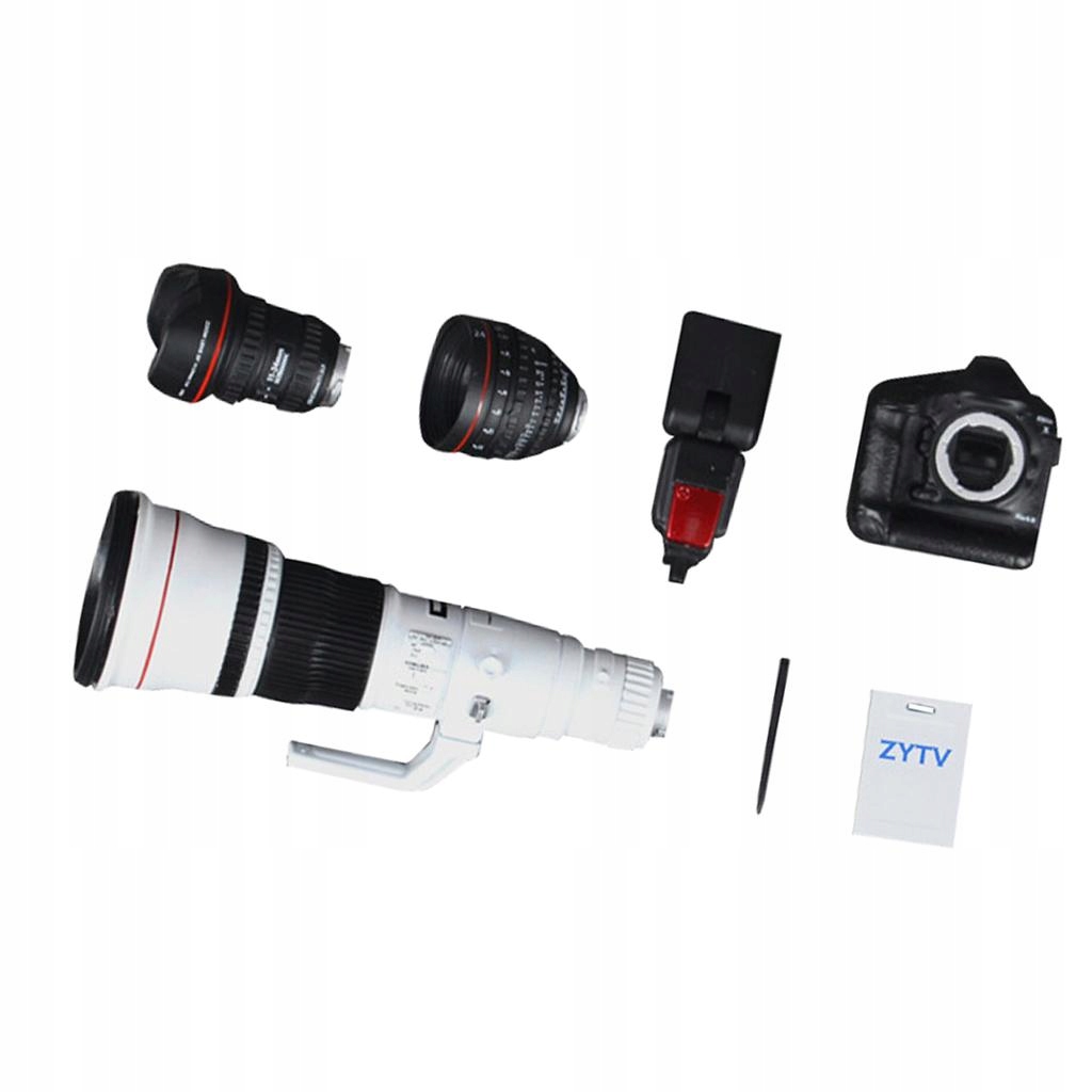1/6 Scale DSLR Digital Camera & Lens Set for 12