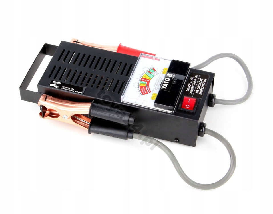 TESTER AKUMULATOROW MIERNIK ANALOGOWY 6V 12V YATO Producent code YT 8310