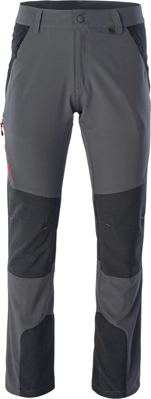 SPODNIE TREKKINGOWE SOFTSHELL HI-TEC ANON XL Właściwości Odblask szybkoschnące