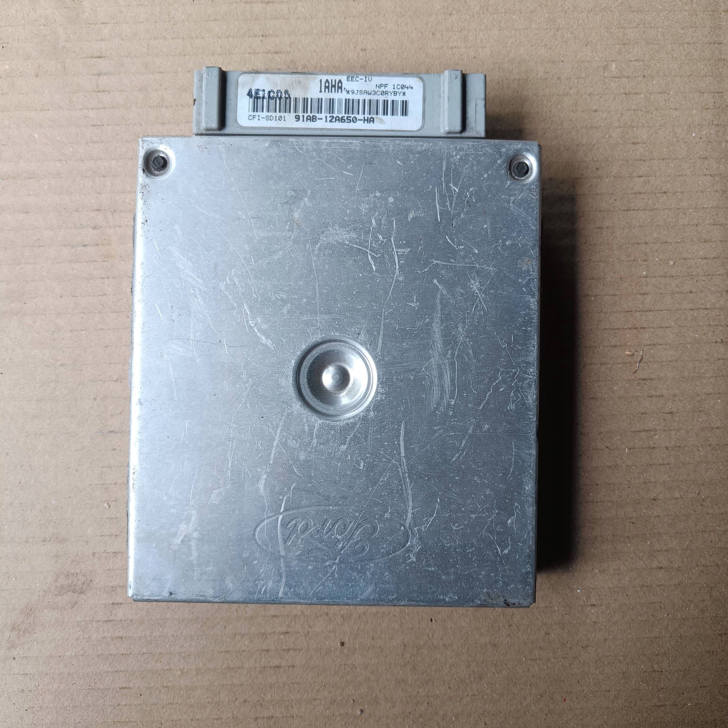 Ford Fiesta computer control unit of the engine