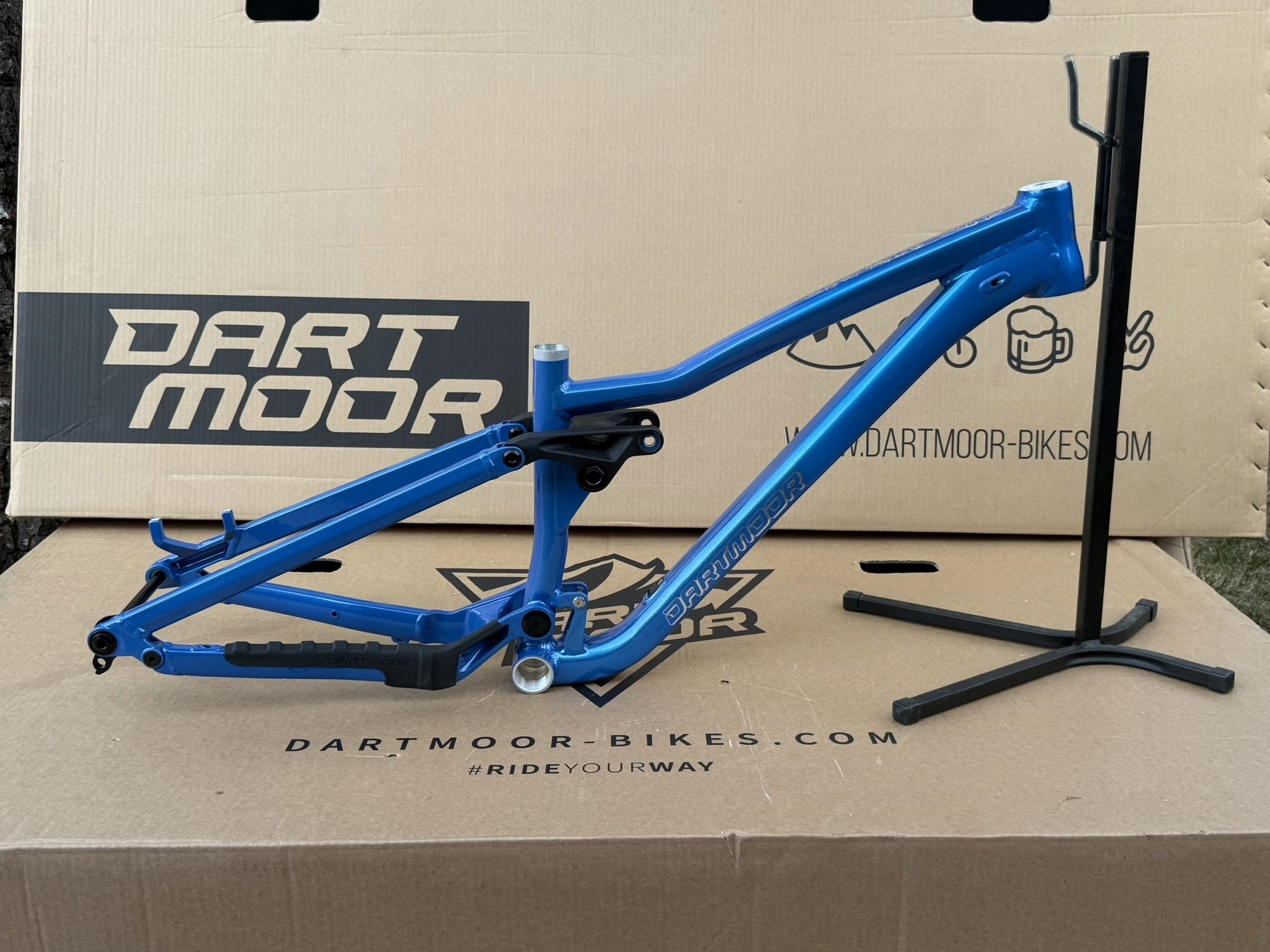 Enduro rám Dartmoor Rocbird Junior 26/24 modrý