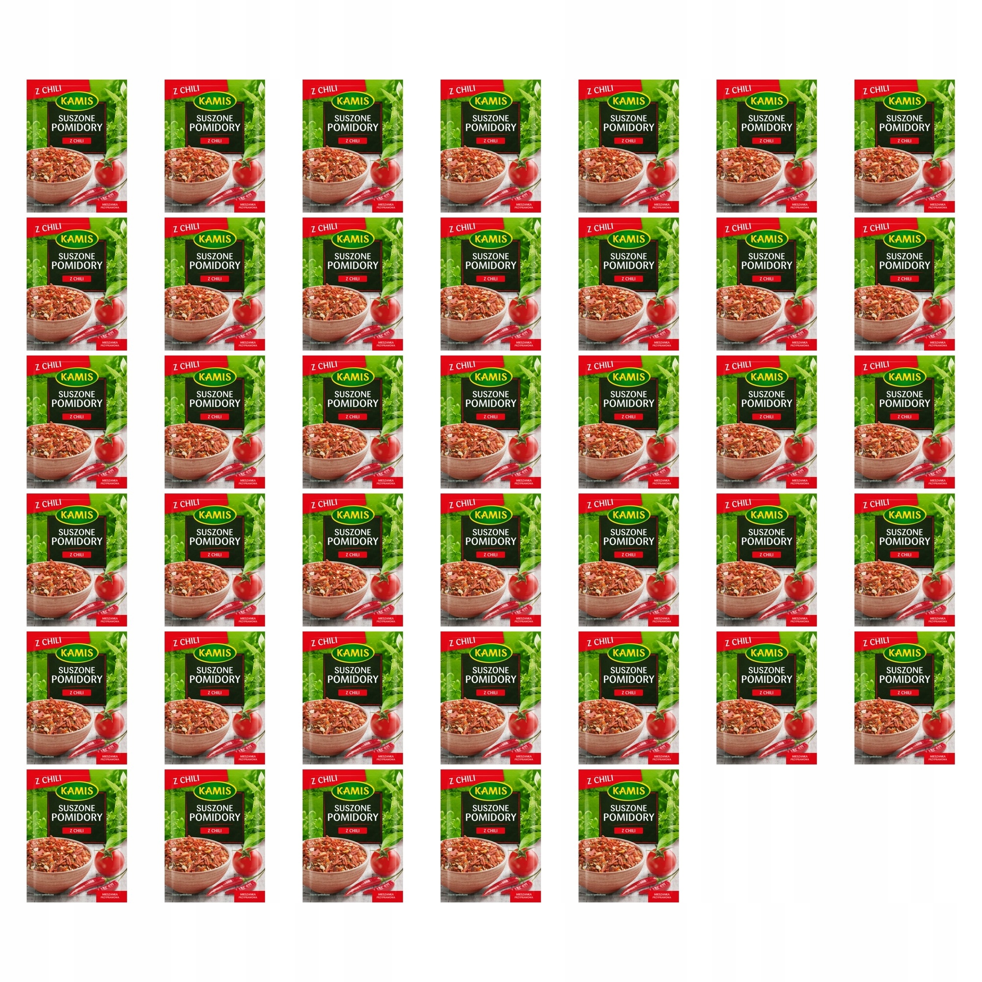 40 x 15 g Kamis Sušené rajčata s chilli