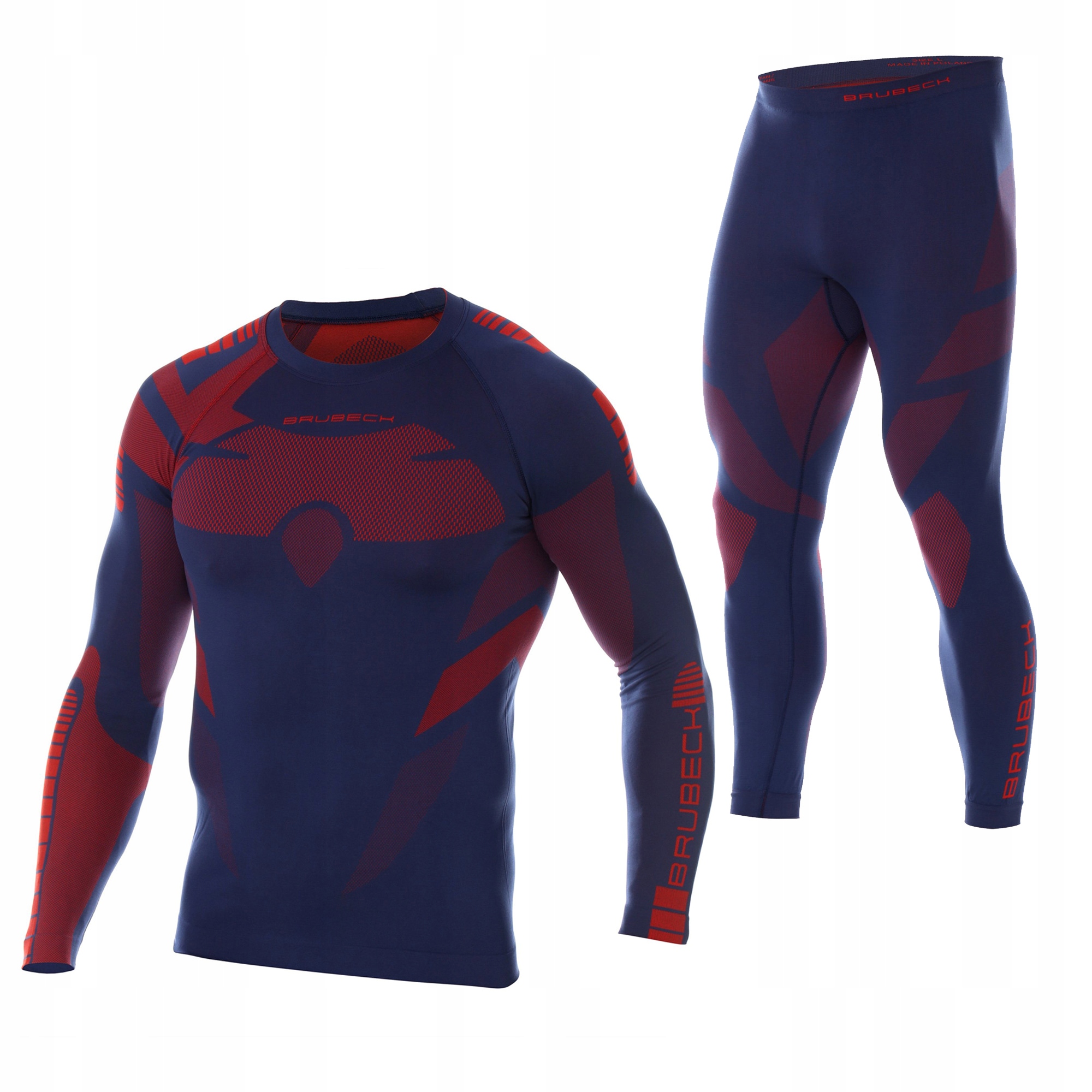 Bielizna termoaktywna męska Brubeck DRY Komplet S