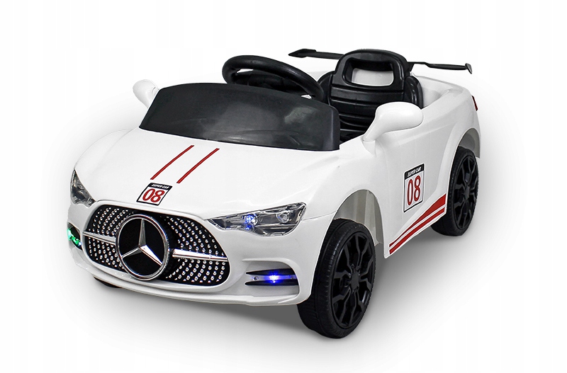 

Samochodzik elektryczny MCL White/biały