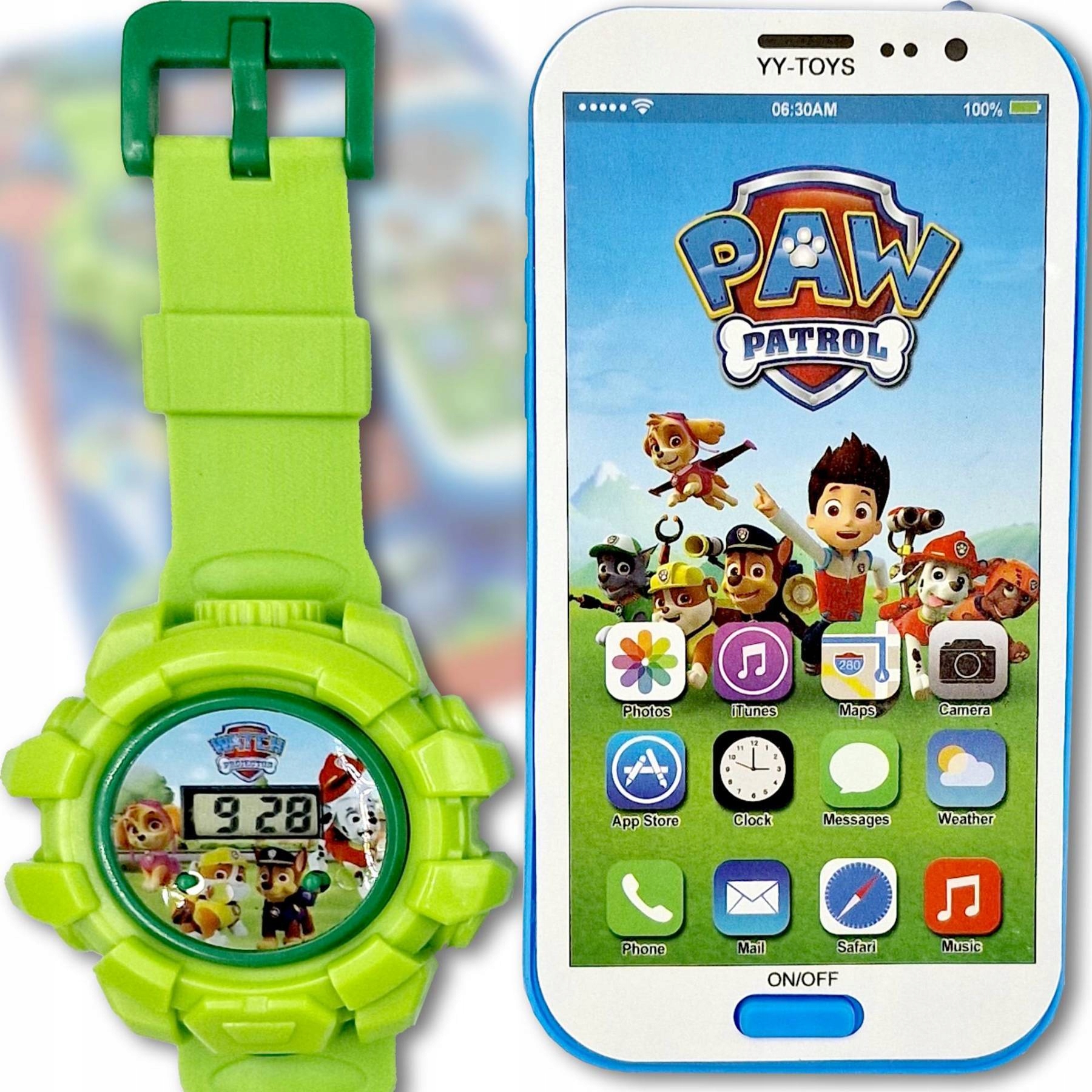 

Psi Patrol 2w1 Smartfon Zegarek Projektor Telefon