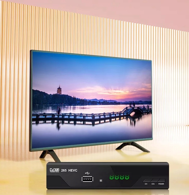 DEKODER TUNER TV NAZIEMNEJ HD DVB-T2 HEVC H.265 HQ EAN (GTIN) 5908298553053