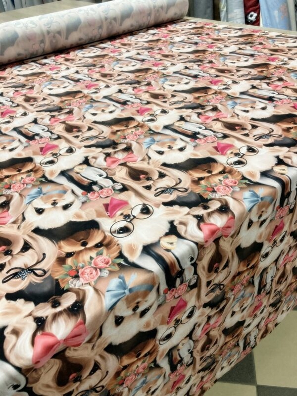 Nowoczesne łóżko dziecinne z piankowym materacem - Fotel rozkładany, pieski Materiał korpusu drewno