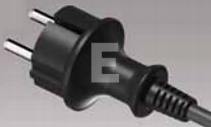 2x Připojovací kabel 3 m s přímou zástrčkou 250 V 16 A 2x1,5 mm² IP44 H07RN