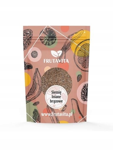 5x Frutavita Lněné semínko hnědé 1000 g