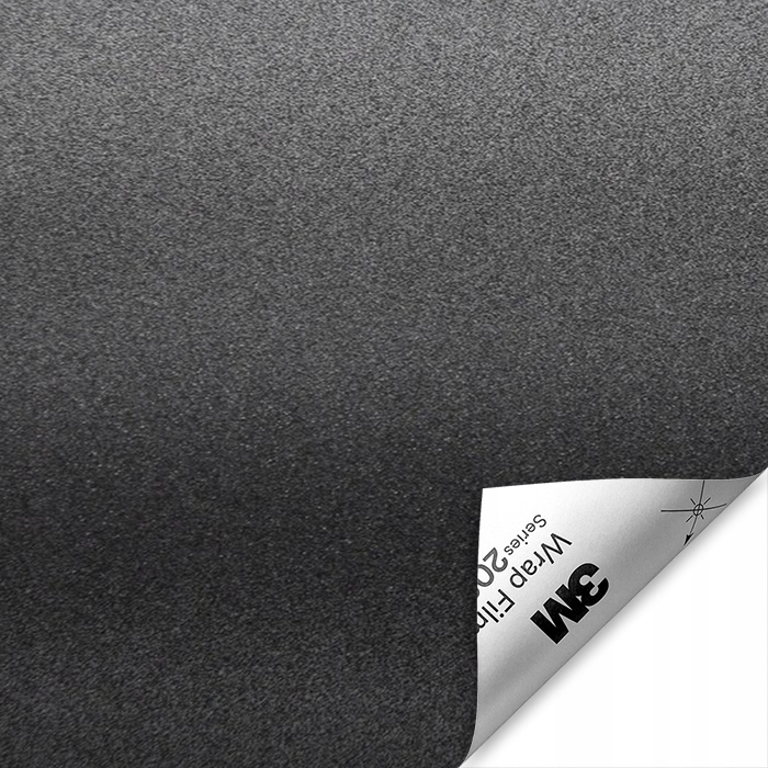 3M 2080 Fólie pro změnu barvy auta 50x152 Šedá Matná Metalíza M211