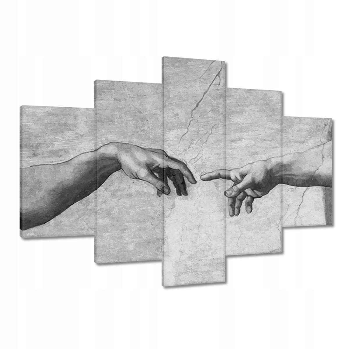 Obrazy 150x105 Stvoření Adama Ruce