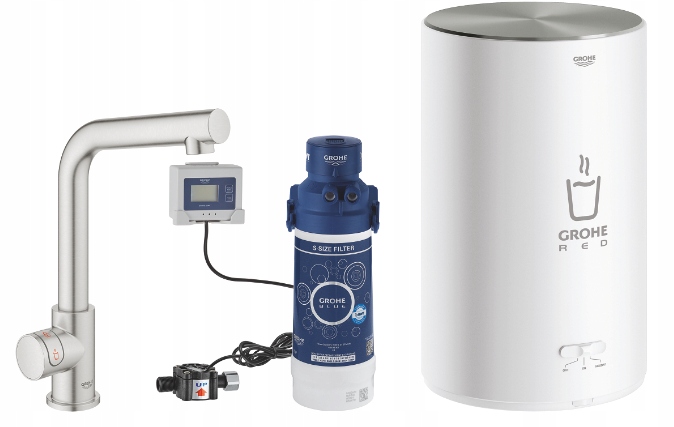 Grohe Red Mono bateria kuchenna 30339DC1 stal
