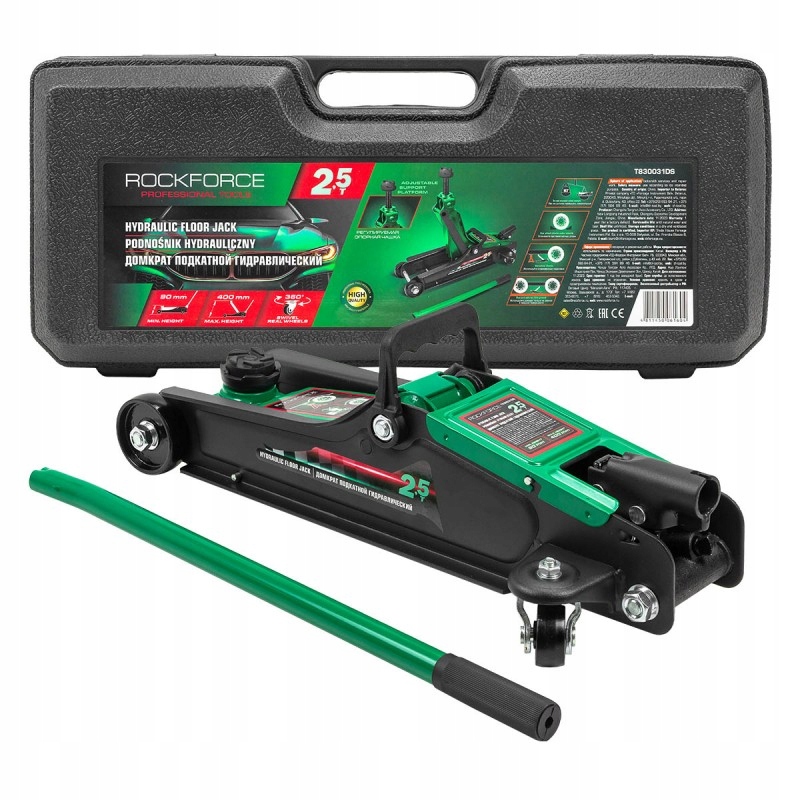 PODNOŚNIK NISKOPROFILOWY ŻABA HYDRAULICZNY LEWAREK ŻABA 2,5T WALIZKA