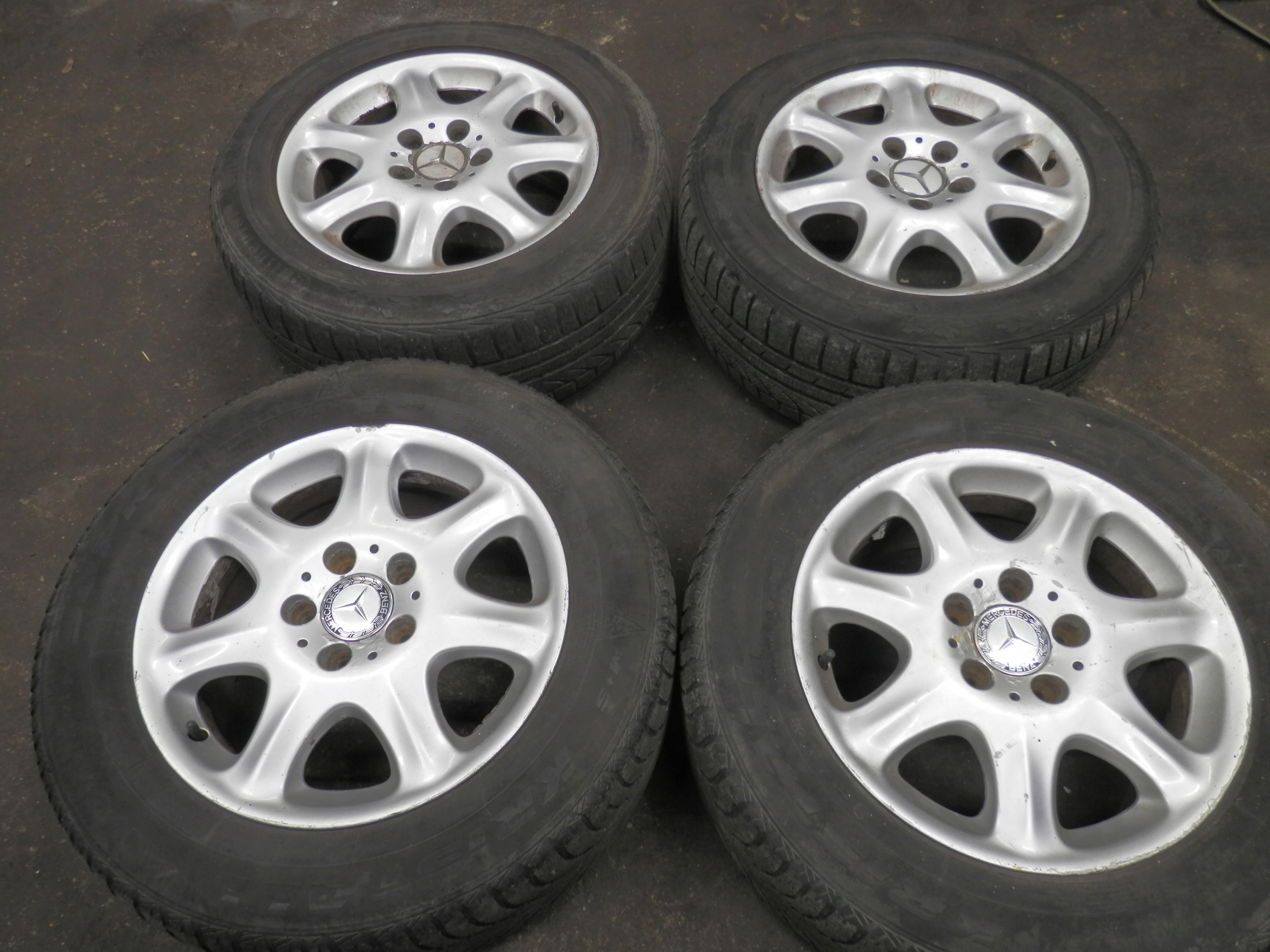 MERCEDES S-КЛАС W220 ДИСКИ АЛЮМІНІЄВЕ 16''